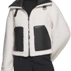 Levi’s Women’s Reversible Sherpa Faux Leather Jacket | 2-in-1 | XS - Like New